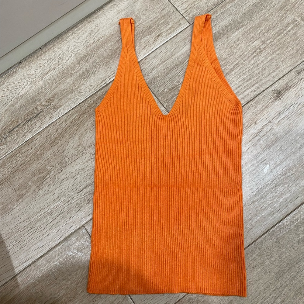 MANGO ribbed ton